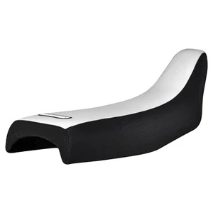1984-2002 HONDA XR 200 R SEAT COVER by Enjoy MFG BLACK/WHITE standard #340 LOGO - Picture 1 of 5