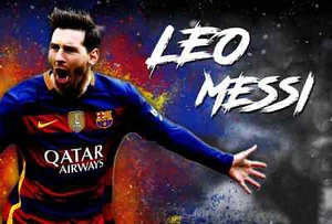 Small Lionel Messi Poster (Brand New) - Picture 1 of 2