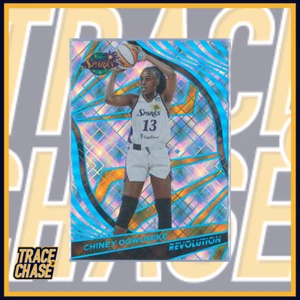 2022 Panini WNBA Revolution Basketball Chiney Ogwumike Cosmic 12/99 #17 - Picture 1 of 3