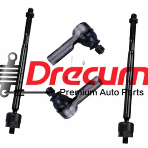 4Pcs Inner & Outer Tie Rods Kit For Ford Mercury Mazda Tribute Mercury Mariner - Picture 1 of 2