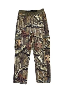 Scent Lok Full Season Camo Fleece Lined Pants Men's Size Medium Cargo Hunting - Picture 1 of 11