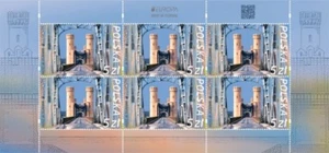 FS 4837 Europe 2018 Road bridge in Tczew - full sheet MNH POLAND Polish stamps - Picture 1 of 1