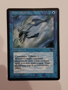 MTG Magic the Gathering card  Mystic Remora Ice Age x1