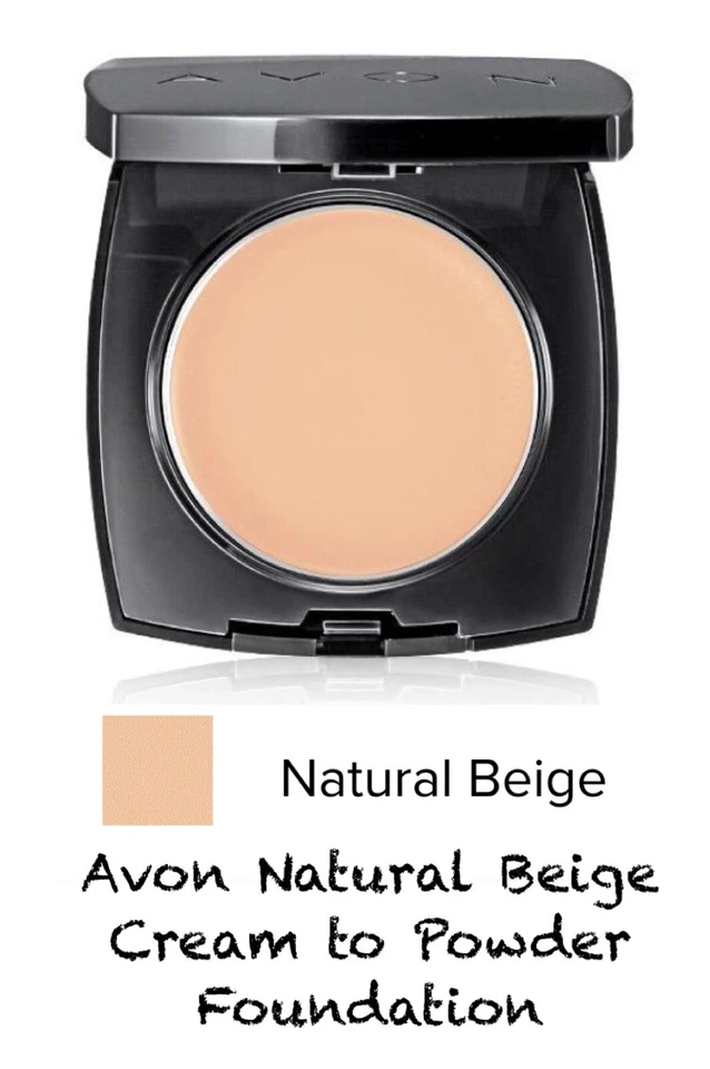 Base Avon impecable crema a polvo beige natural 245N Foto 1 de 1