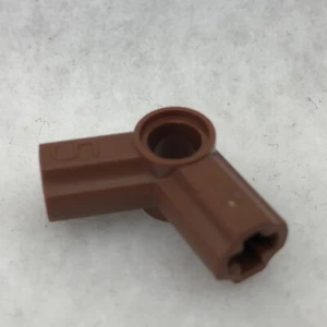 LEGO 32015 Reddish Brown Technic, Axle & Pin Connector Angled #5 (x1) - Picture 1 of 2