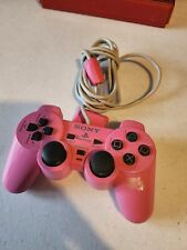 Manette PS2 Rose Pink Dualshock 2 SONY Officiel / testé . tbé