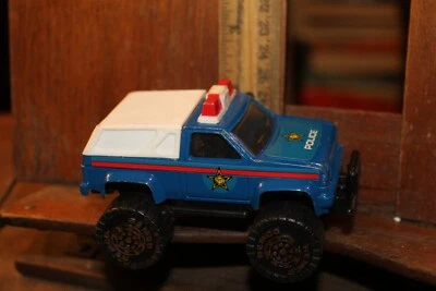 Diecast & Plastic Remco 1987 Ford Bronco Police Vehicle 4x4 - Image 1 of 4