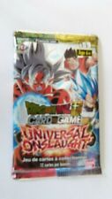 NEUF Booster carte Dragon Ball Universal Onslaught SUPER CARD GAME B09 FRANCAI