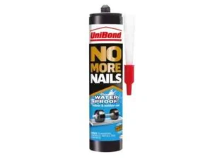 UniBond No More Nails Waterproof Grab Adhesive Cartridge 450g & Tube 340g - Picture 1 of 4