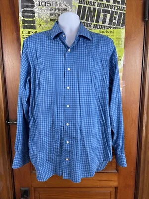mercer blue xl button up shirt Blue Turkey  - Image 1 of 4