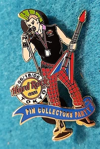 TOKYO JAPAN PIN COLLECTORS PARTY PUNK ROCKER MOHAWK MUSICIAN 2006 Hard Rock Cafe - Picture 1 of 1
