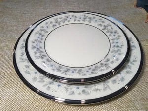Lenox Windsong~ SET of 2 Salad Plates & 2 Bread & Butter Plates~ Excellent - Picture 1 of 8