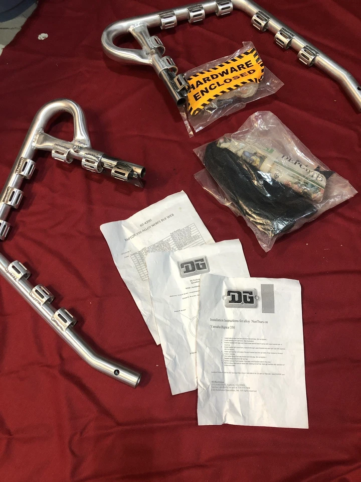 Barras Nerf DG - Raptor 350 - Natural/Negro 60-4390 Foto 1 de 4