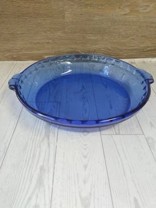 Pyrex Cobalt Blue Pie Plate 9.5'' 229 - Picture 1 of 1