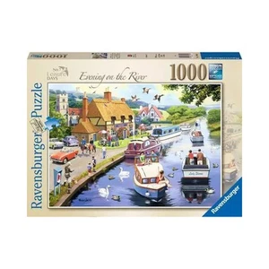 Ravensburger Leisure Days No7 Evening on River 1000p Jigsaw Puzzle Piece - Picture 1 of 4