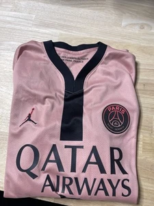 Camiseta PSG x Jordan Tercer Estadio 2024-25 con impresión D.Doué 14 Talla M - Imagen 1 de 10