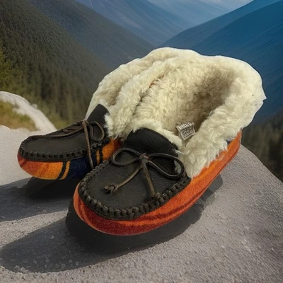 Женские мокасины UGG Alena Pendleton Grand Canyon Grizzly размер 6 - Изображение 1 из 4