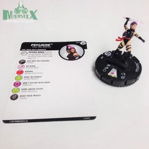 Heroclix Deadpool y X-Force conjunto Psylocke #004 Fast Forces figura con tarjeta! - Imagen 1 de 1