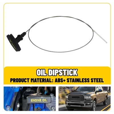 Varilla de medición de nivel de aceite de motor para Dodge Ram 2500 3500 4500 5500 2007-2022 Foto 1 de 4