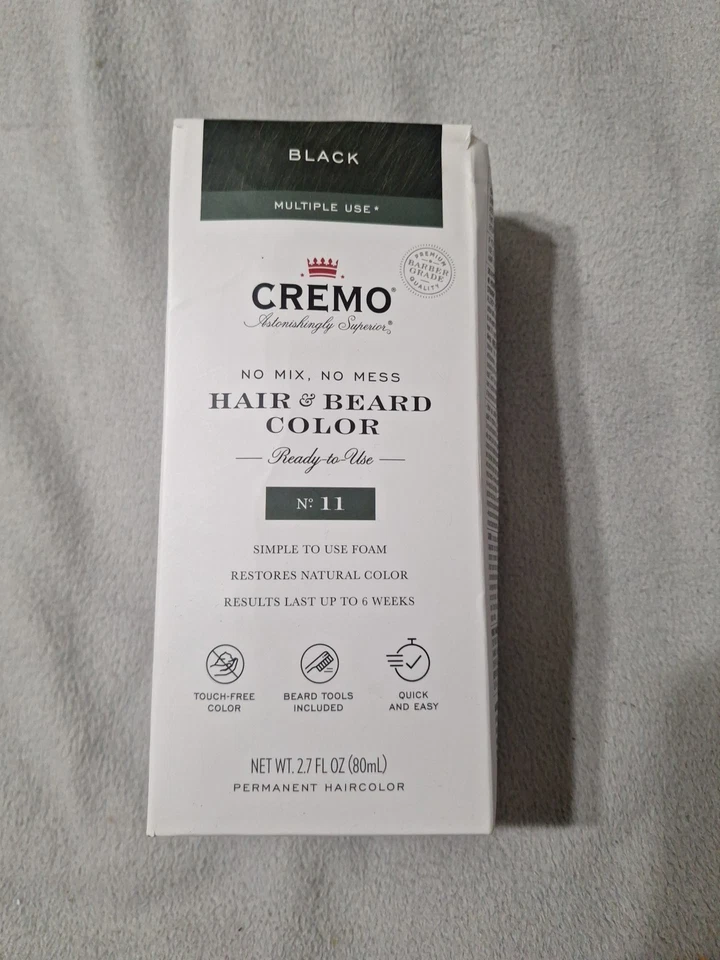 Крем для волос и бороды цвет черный No 11 2,7 унц 1 упаковка новый - Изображение 1 из 1