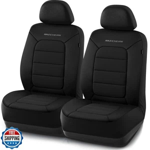 Skechers Memory Foam Autositzbezüge, dicke Cool Touch Stoff Sitzbezüge vorne - Bild 1 von 5