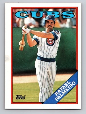 1988 Topps - Rafael Palmeiro #186 - Image 1 of 2
