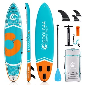 11'6" x 34" x 6" Inflatable Stand Up Paddle Boards with Premium SUP Accessori... - Picture 1 of 6