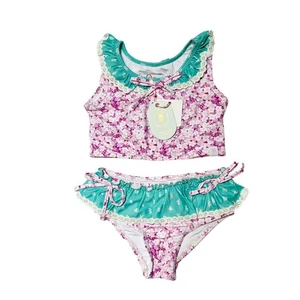NWT SweetHoney Mallory Crop Swim Suit Size 5 - Picture 1 of 5