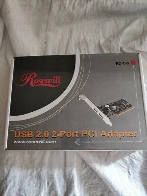 Rosewill RC-100 USB 2.0 2-Port PCI Adapter - Image 1 of 3