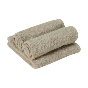 Soft Latte Face Towel 30 x 30cm 4 pack Bath Face Washers 100% Cotton - Picture 1 of 4