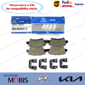 583021RA30 Genuine Pad Kit Rear Disc Brake for Elantra Kia Rio Optima 2013-2016 - Picture 1 of 7