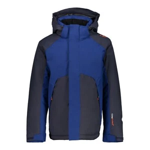 CMP Outdoor Jacket Adventure Jacket Boy Jacket Fix Hood Dark Blue Twill - Picture 1 of 1