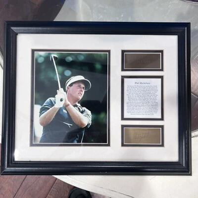 Foto enmarcada Phil Mickelson campeón del PGA Tour Foto 1 de 4
