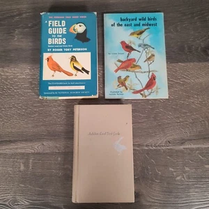 Lot of 3 Field Guide to the Birds Audubon Land Bird Guide Backyard Wild Birds - Picture 1 of 24