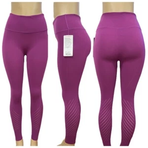 Lululemon Enlighten Apretado Alto Elástico Deportivo Apretado Mediano Ciruela Real NUEVO - Imagen 1 de 5