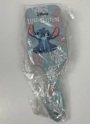 Lilo & Stitch Paddle Hair Brush Large Blue Woman Girls Disney 8.5x2.75 Inch - Image 1 of 4