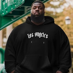 1 counts Casual and Fashionable Oversized Men's Hoodie for Couples, PLUS SIZE - Picture 1 of 40