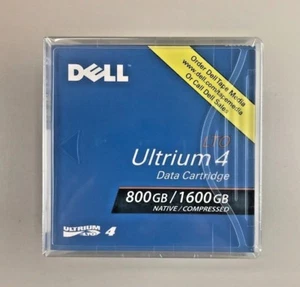 Bande Dell LTO4 (20 pack) cartouche de données Ultrium YN156 800 Go native/1600 Go - Photo 1/5