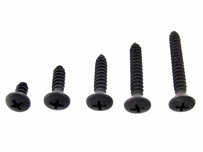 DATSUN Interior Screws- #10 x 1/2" to 1-1/2"- #8 Oval Head- 125pcs (25ea)- #357 - Image 1 of 4