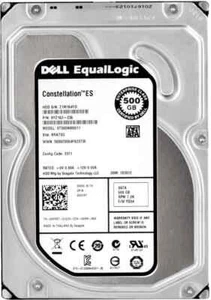 FESTPLATTE DELL 06VVK7 6VVK7 ST500NM0011 500GB 7200U/min 64MB SATA III 3.5" - Picture 1 of 1