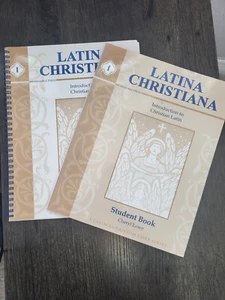 Latina Christiana Book 1, Teacher Manual AND Student Book, 3rd Edition - Picture 1 of 4