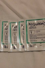 NIQUITIN 21mg Patch - Step 1 X 42 Loose Patches - FREE INTERNATIONAL SHIPPING