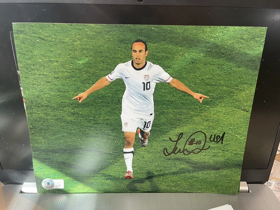 兰登·多诺万亲笔签名签名美国足球传奇 8 x 10 照片贝克特·巴斯 D3 — 第 1/1 张图片