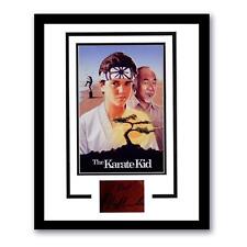 Ralph Macchio "The Karate Kid" AUTOGRAPH Signed Custom Framed 11x14 Display ACOA