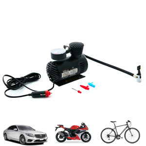 HEAVY DUTY ELECTRIC CAR TYRE COMPRESSOR AIR INFLATER 12V 300PSI COMPACT POWER