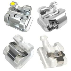 Soportes interactivos de ortodoncia autoligables cerámica metal Roth MBT 022 - Imagen 1 de 59