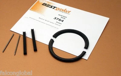 Buick 233 248 263 40 50 serie pequeña GOMA Juego de sellos principales traseros MEJOR 1939-1953 Foto 1 de 2