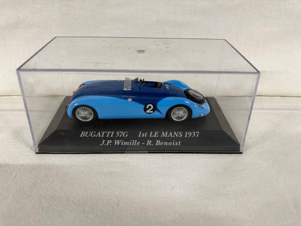 BUGATTI 57G 1ST LE MANS 1937 - BRUMM - SCALA 1/43 - Immagine 1 di 1