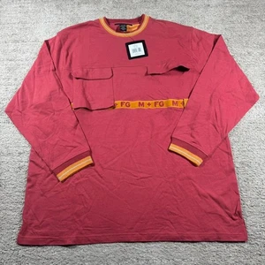 Vintage Marithè Francois Girbaud Shuttle Strap Front Pocket Long Sleeve Shirt - Picture 1 of 5