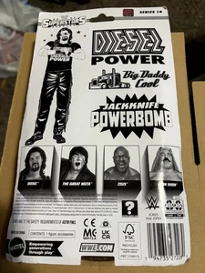2025 WWE Superstars Series 14 DIESEL Power Wrestling Modellino non perforato! - Foto 1 di 2